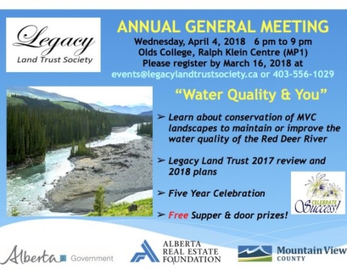 Annual General Meeting Legacy Land Trust 2018