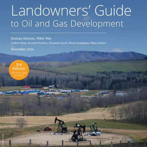 landowners guide to oil and gas development