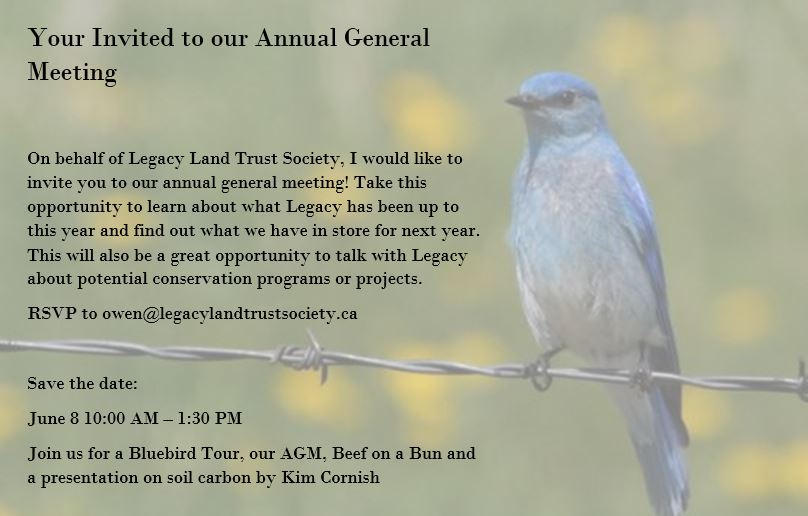 legacy land trust annual meeting agm 2019